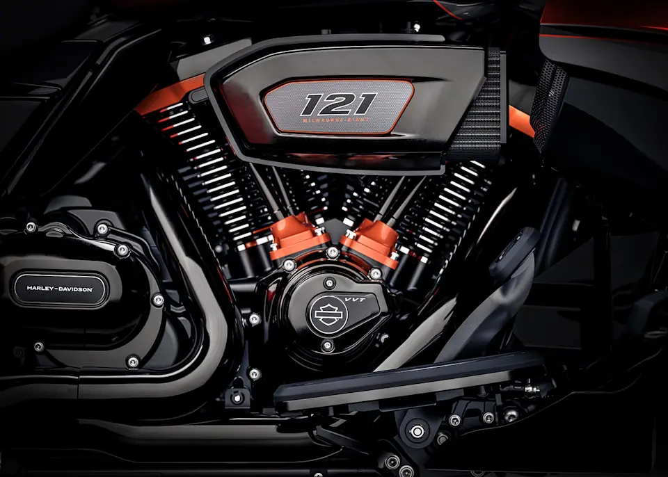Harley-Davidson 2026 CVO Street Glide 3 Motoransicht.