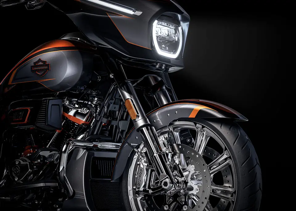 Harley-Davidson 2026 CVO Street Glide mit invertierter Federung