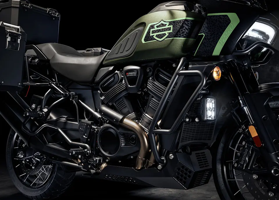 Harley-Davidson Pan America 2026, kraftvolles Design.