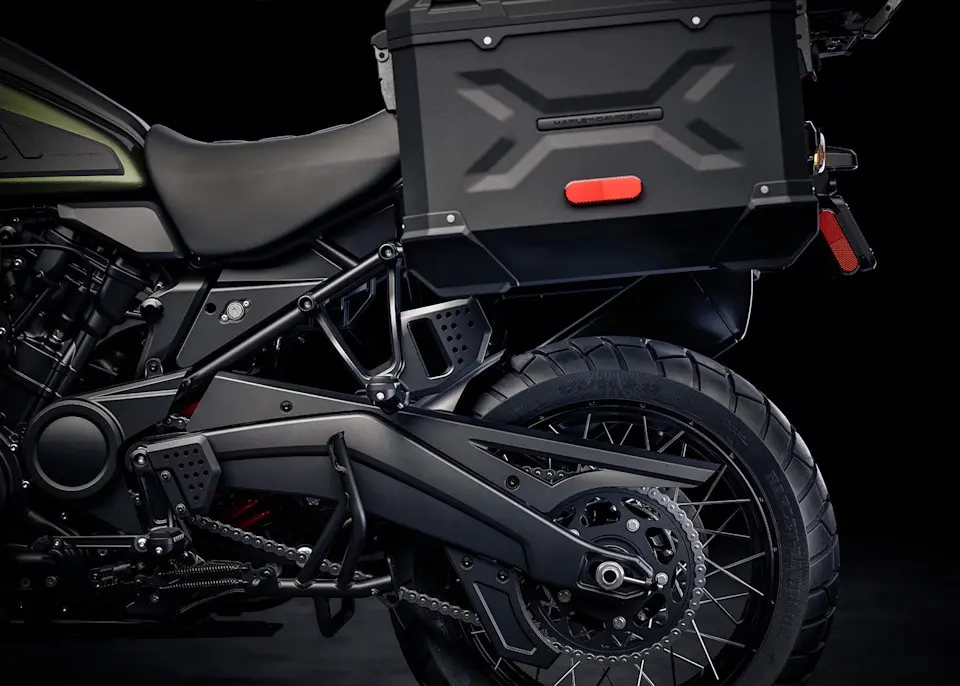 Harley-Davidson Pan America 2026, technische Detailansicht.