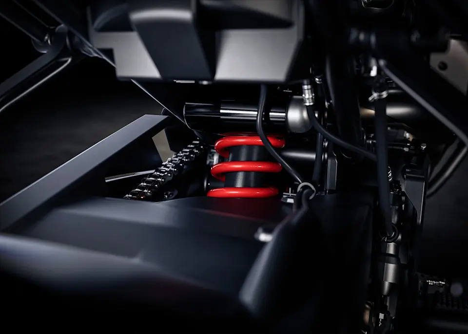 Harley-Davidson Pan America 2026: beeindruckende Federungskomponenten.