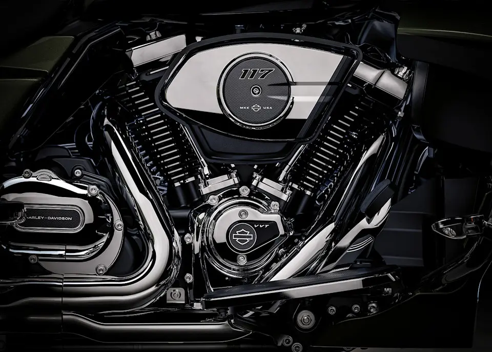 Harley-Davidson 2026 Street Glide 3 Motoransicht.