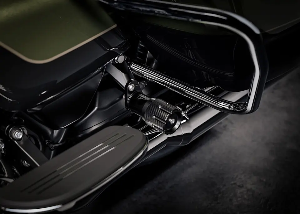 Detailansicht der Harley-Davidson Street Glide Limited 2026.